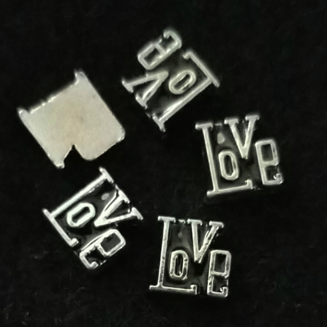 9mm.. Charms 1pc. 3 Different Types of Charms for Floating Etsy