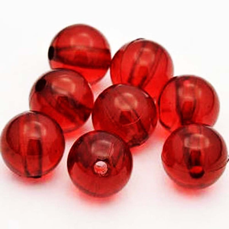 STOCK YOUR STORE - Transparent: 18mm; 15pcs - 150pcs. Charcoal or Red ...