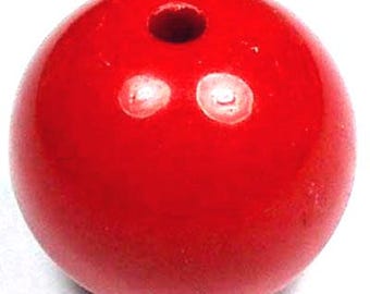 STOCK YOUR STORE: 26mm; 8pcs - 50pcs 500g bag. 5 colors Round Opaque Acrylic Plastic Wholesale Jewelry Making Beads Approx. 2mm hole..