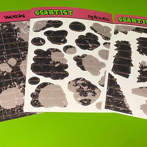 Gothic Winter Layering Stickers