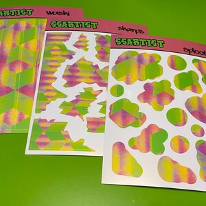 Evil Eye Layering Stickers for journaling
