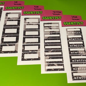 Gothic Winter Functional Stickers