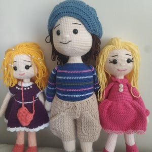 Amigurumi dolls, Three in one sale