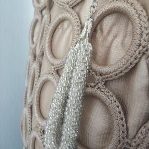 Crochet handle , keychain, bag charm