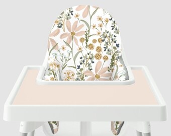Daisy Dreams // IKEA Antilop Highchair Cover // High Chair Cover for the KLÄMMIG or PYTTIG Cushion