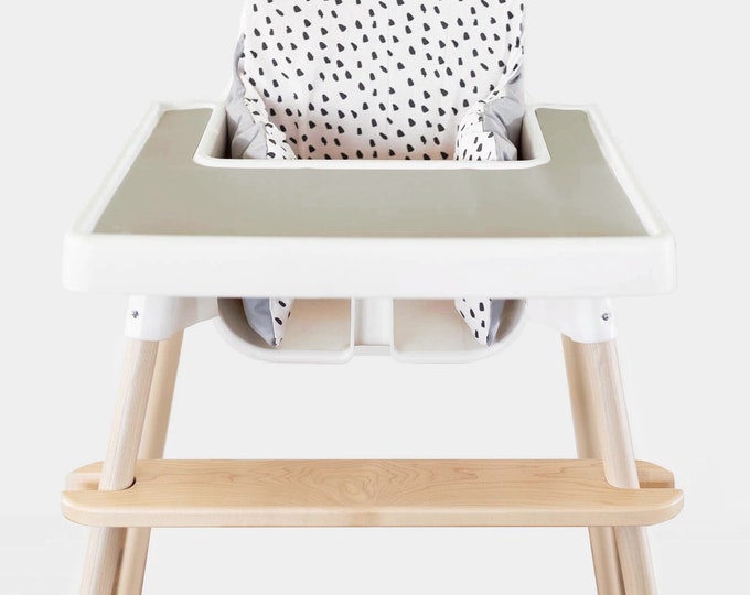 Maple Adjustable Highchair Footrest // IKEA Antilop High Chair Foot Rest Etsy