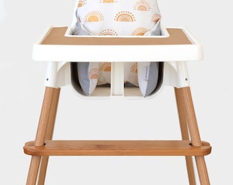 Cherry Adjustable Highchair Footrest // IKEA Antilop High Chair Foot Rest