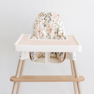 Vegan Leather WIPEABLE Cushion Cover for the IKEA Antilop Highchair // Daisy Dreams image 5