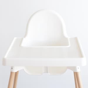 Coconut Cream // IKEA Antilop Highchair Silicone Placemat // High Chair Mat