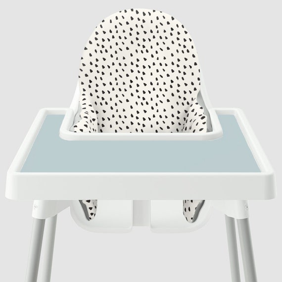 strand Bergbeklimmer Op en neer gaan Black Painted Dots // IKEA Antilop Highchair Cover // High - Etsy