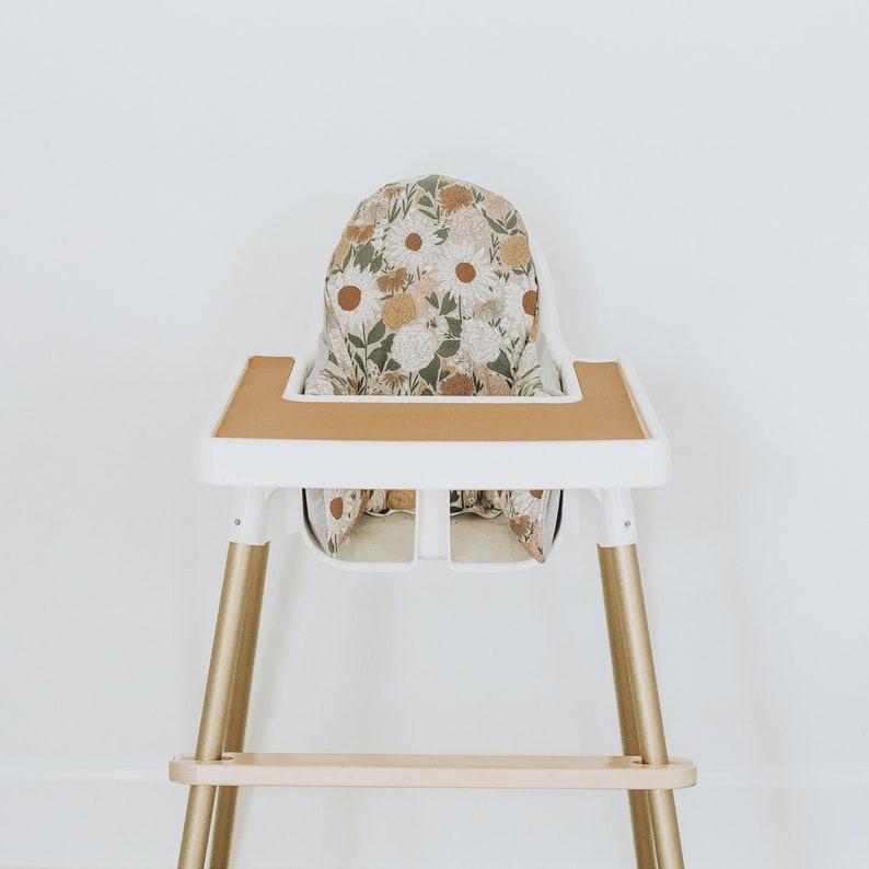 Maple Adjustable Highchair Footrest // IKEA Antilop High Chair Etsy