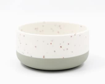 Silicone Bowl - Desert Sage/Brown Speckle