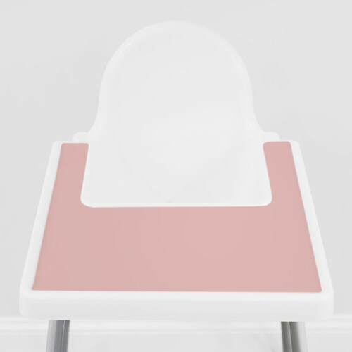 Pale Terracotta // IKEA Antilop Highchair Silicone Placemat // Etsy