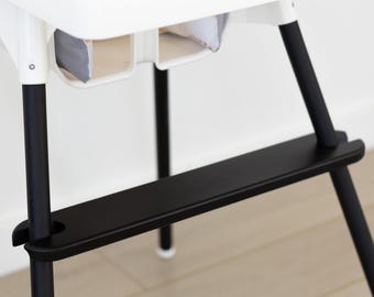 IKEA Highchair Adjustable Footrest - Black