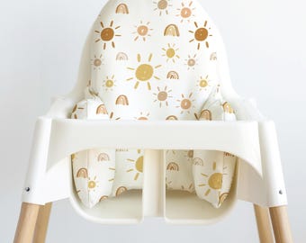 IKEA Highchair Wipeable Cushion Cover - Mr Golden Sun