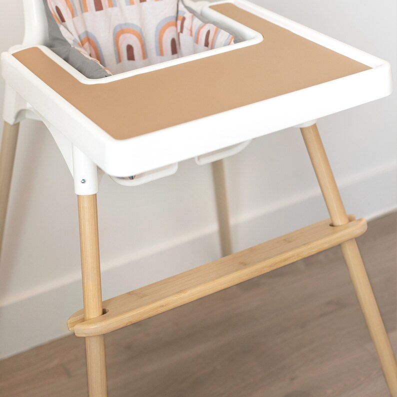 Bamboo Adjustable Highchair Footrest // IKEA Antilop High Etsy