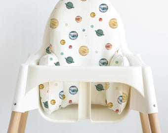 IKEA Highchair Wipeable Cushion Cover - Among the Stars