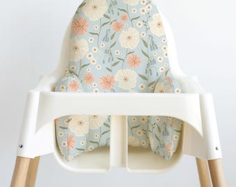 IKEA Highchair Wipeable Cushion Cover - Farm Garden