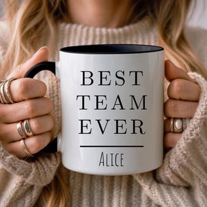 Best Team Ever Tasse - Weihnachtsgeschenke für Mitarbeiter, Geschenke für Mitarbeiter, Firmengeschenke für Mitarbeiter, Wertschätzung von Mitarbeitern