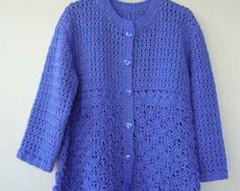 cobalt blue cardigan womens uk