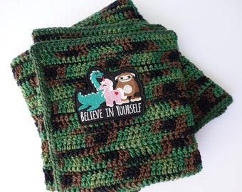Baby Blanket, Crochet Baby Blanket, Gift for Baby Boy, Wild Things Blanket, Nap Blanket, Toddler Blanket, Crib Blanket, New Baby Gift