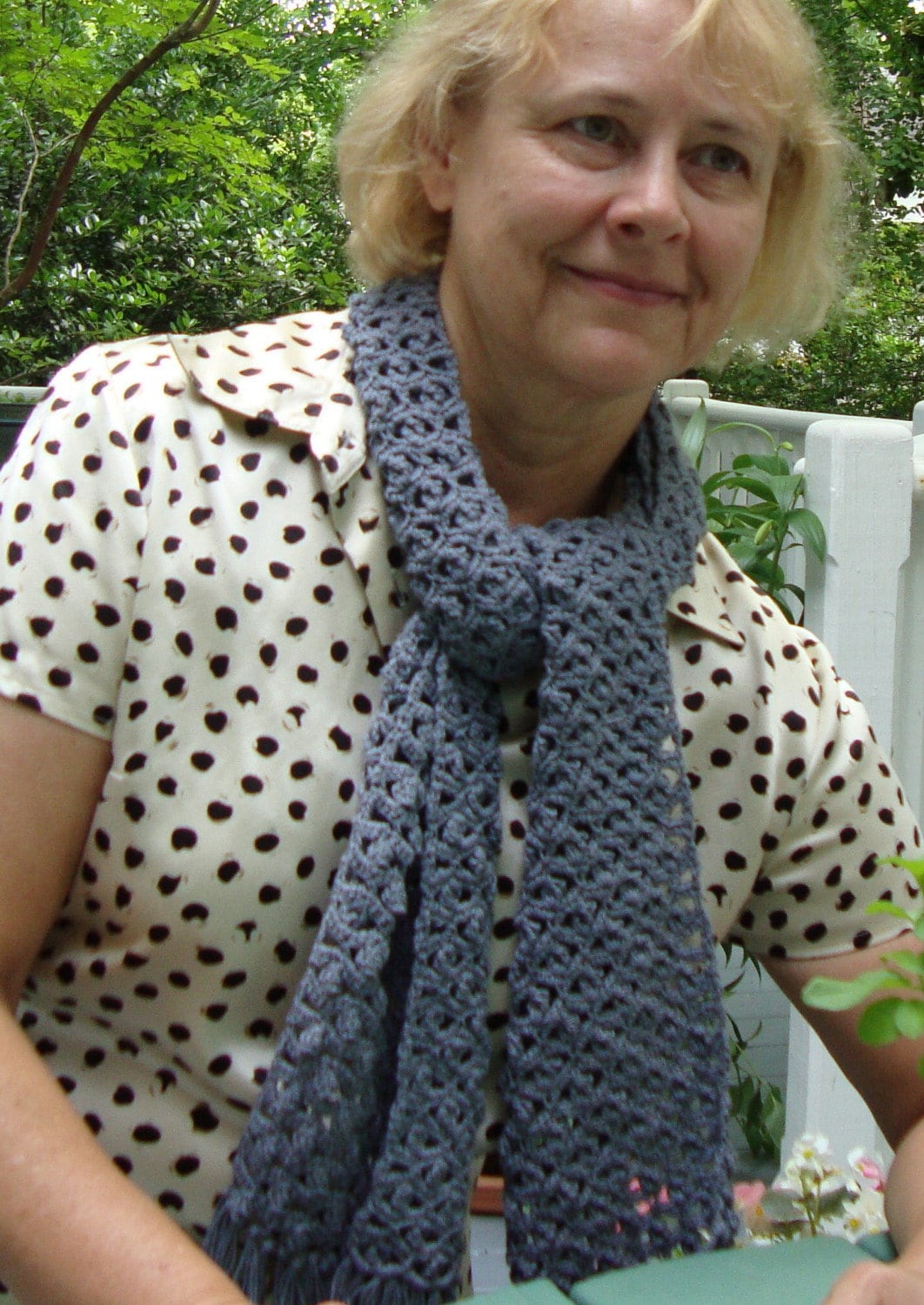 Bufanda De Lana Gruesa Tejida A Mano, Verde Menta, Con Pompones - México