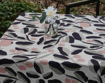 Marimekko Table Cloth Square, Accent Tablecloth, Patio Table Cloth, Hostess Gift, Engagement Gift, Couple Gifts, Bridal Shower Gift