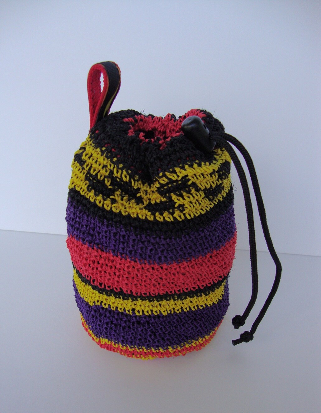Rock Climbing Chalk Bag Red Hemp Chalk Bag Crochet Hemp Etsy Canada