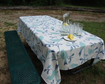 Table Clothes, Table Cloth Rectangle, Table Cloth Rectangle, Picnic Tablecloth, Table Cloth, Hostess Gift, Housewarming Gift, Family Reunion