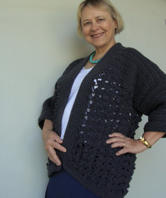 women's acrylic cardigan sweater