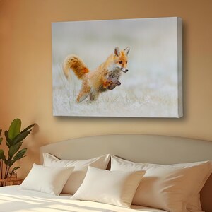 Deer Decorative Canvas Painting, Animal Canvas Wall Decor, Animal Modern Wall Art, Animal Canvas Wall Art, Housewarming Gifts