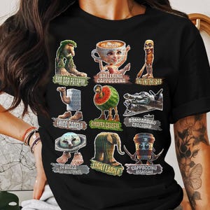 Brainrot Meme PNG: Italian Viral Meme Clipart (Digital Download)