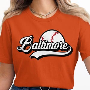 SVG di Baltimora Baseball: design per magliette e adesivi (download digitale)