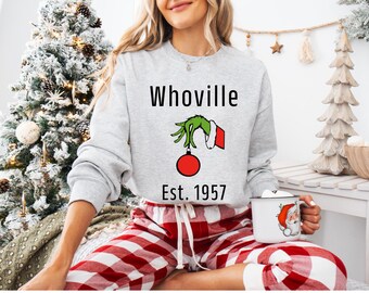 Christmas Sweatshirt - Whoville - Unisex