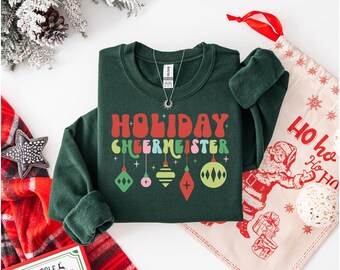 Christmas Sweatshirt: Holiday Cheermeister - Unisex Fit