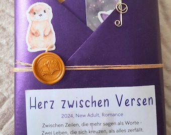 Book Blind Date für Romance-Fans |  Überraschungsbuch für Romance-Fans – inkl. süßem Otter-Sticker!