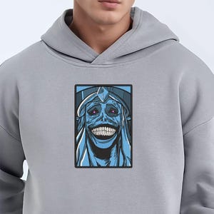 Anime Embroidered Sweatshirt, Embroidered Anime Shirt, Anime Shirt, Embroidered Shirt, Embroidered Hoodie, Anime Tee, Stylish Anime Hoodie