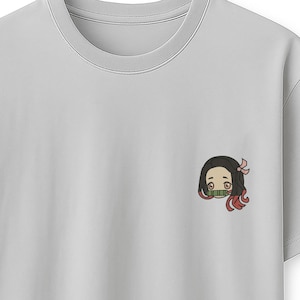 Anime Embroidered Sweatshirt, Embroidered Chibi Anime Shirt, Anime Shirt, Embroidered Shirt, Embroidered Hoodie, Anime Tee, Anime Hoodie