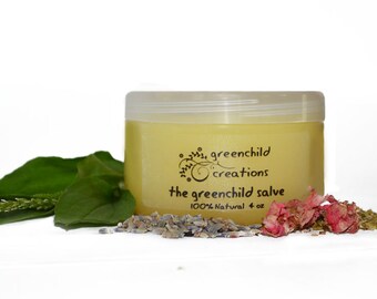 The Greenchild Salve, 100% Natural, 4 oz