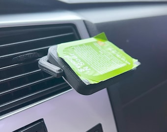 Dip Clip Car Vent Sauce Holder – Heat-Resistant PETG Sauce Cup Clip for Fast Food | No Melt Car Accessory