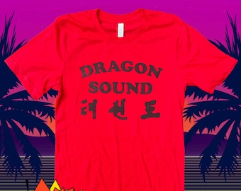 Miami Connection Dragon Sound Shirt, Retro 80s Martial Arts Tee, Classic Film Fan Apparel, Unisex Nostalgic T-Shirt, Kung Fu Lover's Fashion