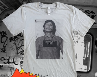 チャールズ・ブロンソン Tシャツ - ベラ/キャンバスジャージーコットン