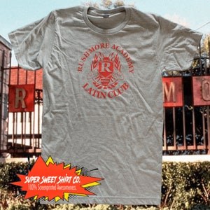 Rushmore Shirt, Rushmore Academy T-Shirt, Gift for dad, Wes Anderson tshirt, Wes Anderson, wes anderson t shirt, mens shirt, gift for bf