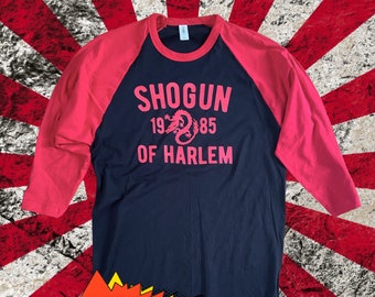 Shogun of Harlem Shirt, Shonuff t shirt, The Last Dragon Raglan shirt, gifts for him, funny t shirts, boyfriend gift, Fathers day tee, Bruce