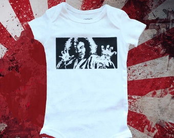 Shogun of Harlem Bodysuit, The Last Dragon, Shonuff, baby shower gift, New Dad, New Mom Gift, Gender Neutral Baby Clothes, baby boy, Karate