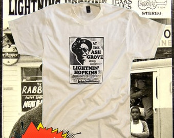 Lightnin' Hopkins Shirt, Blues Shirt, cool gifts for men, best birthday gifts for men, unique shirts for guys, unisex shirt, gift for bf