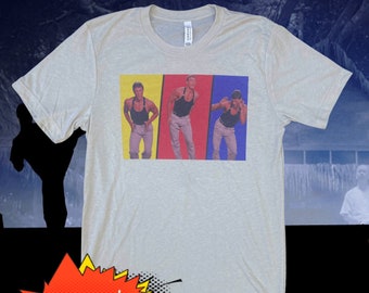 Van Damme Dance Shirt, , Kickboxer, Bloodsport Shirt, Cool Gifts for men, funny t shirts, unique gifts for men, martial arts shirt, Kung Fu