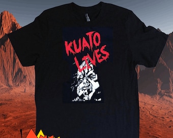 Total Recall shirt, Kuato Lives Shirt, Mars, Arnold Schwarzenegger T-Shirt, gifts for guys, Movie quote, 80s tees