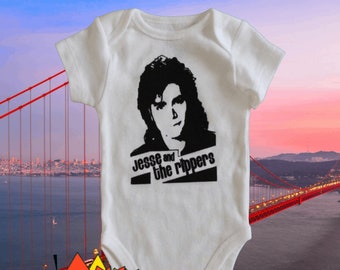 Jesse and The Rippers Full House Baby Bodysuit, baby shower gift, New Dad, New Mom Gift, Expecting Mom, Gender Neutral, baby Girl, baby boy