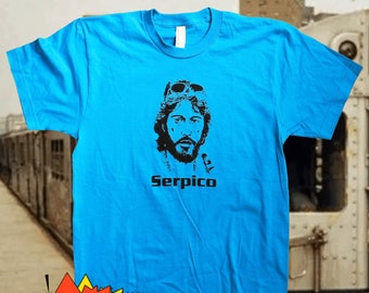 Serpico Shirt, Al Pacino Shirt, Fathers Day Shirt, Great Gift for Dad, Gift for bf, 70s NYC, gifts for him, funny t shirts, Unisex, Retro